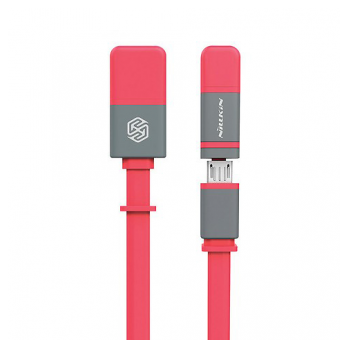 nillkin usb cable plus ii 2u1 (lightning/ micro) 1,2m pink.-nillkin-usb-cable-plus-ii-2u1-lightning-12m-pink-34374-32706-66229.png