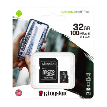 micro sd kartica kingston 32gb, canvas select plus, class 10 uhs-i u1 v10 a1, read up to 100mb/ s, w/ sd adapter-micro-sd-kartica-32gb-kingston-select-plus-klasa-10--adapter-135113-121588-125825.png