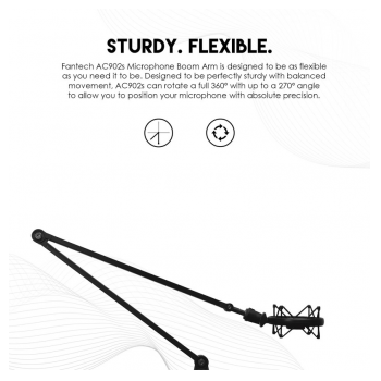 studijski stalak za mikrofonon fantech ac902s microfone boom arm crni-studijski-stalak-za-mikrofonon-fantech-ac902s-microfone-boom-arm-crni-159365-256177-159365.png