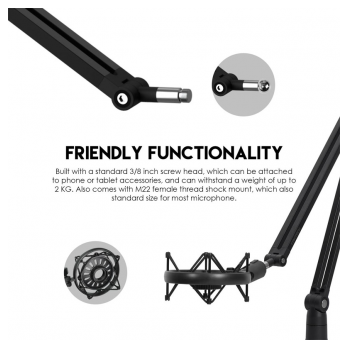 studijski stalak za mikrofonon fantech ac902s microfone boom arm crni-studijski-stalak-za-mikrofonon-fantech-ac902s-microfone-boom-arm-crni-159365-256178-159365.png