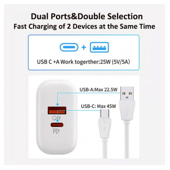 kucni punjac ldnio a2526c fast charging 45w/ qc4+/ qc3.0 sa kablom type-c na type-c beli-kucni-punjac-ldnio-a2526c-fast-charging-45w-qc4-qc30-sa-kablom-type-c-na-type-c-beli-166638-294442-166638.png